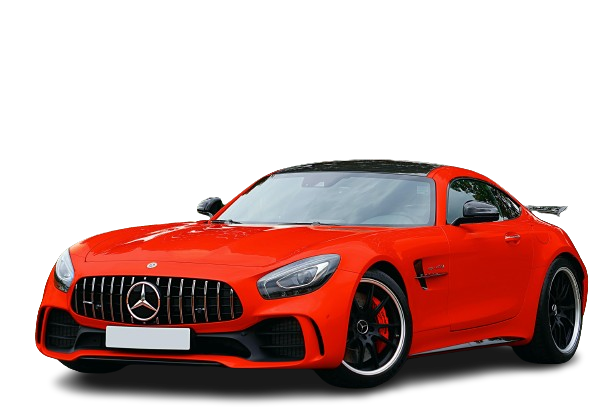 Red Color Mercedes-Benz